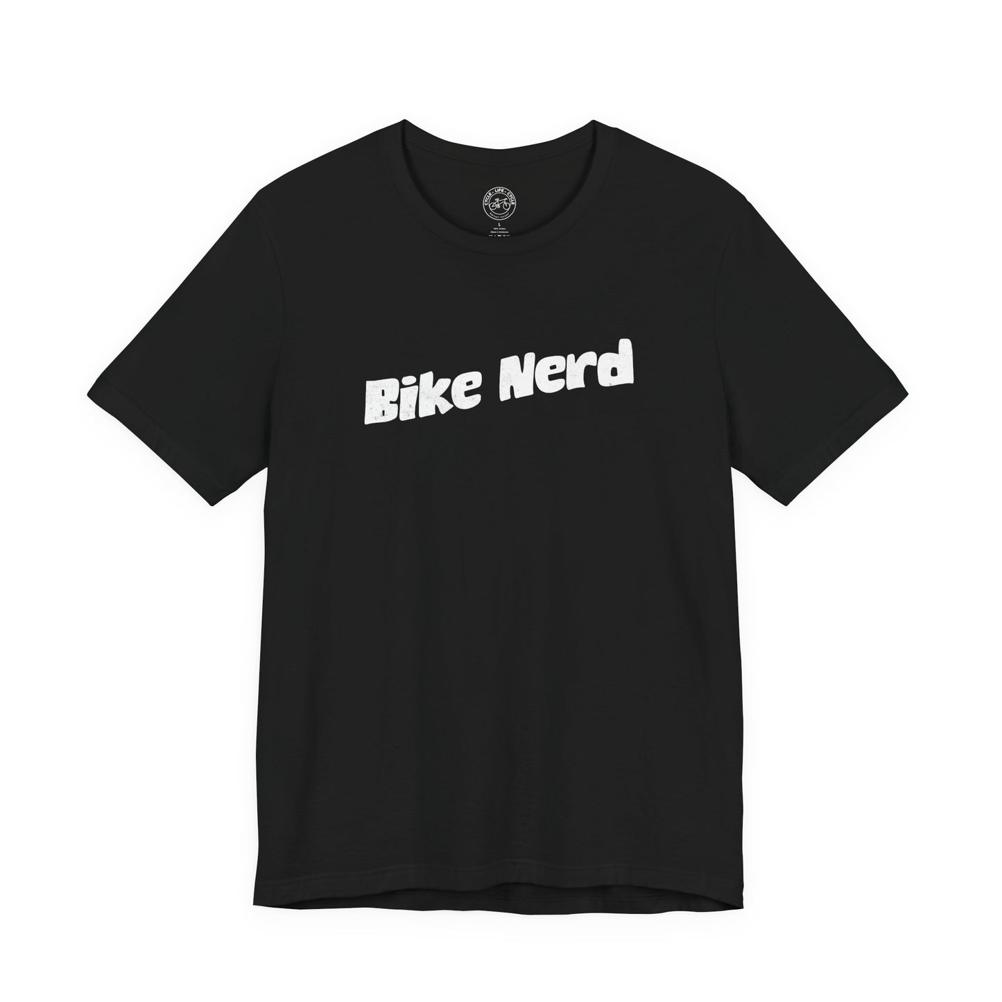 Bike Nerd T-Shirt | Bella + Canvas 3001 | Cycling Humor Shirt | Cyclist Lifestyle Tee | Not a Racer
