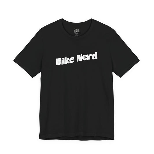 Bike Nerd T-Shirt | Bella + Canvas 3001 | Cycling Humor Shirt | Cyclist Lifestyle Tee | Not a Racer
