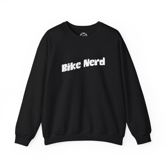 Bike Nerd Sweatshirt | Gildan 18000 Heavy Blend | Cycling Humor Crewneck | Bike Lifestyle Pullover