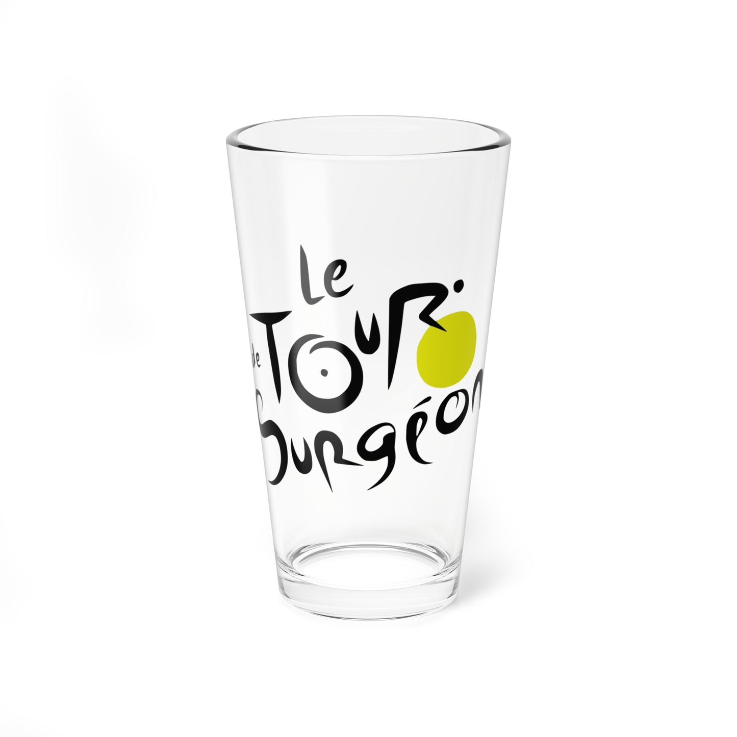 Tour de Surgeon Pint Glass, 16oz