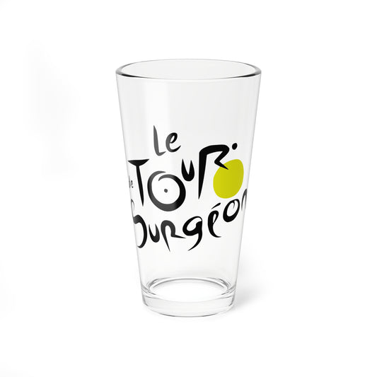 Tour de Surgeon Pint Glass, 16oz
