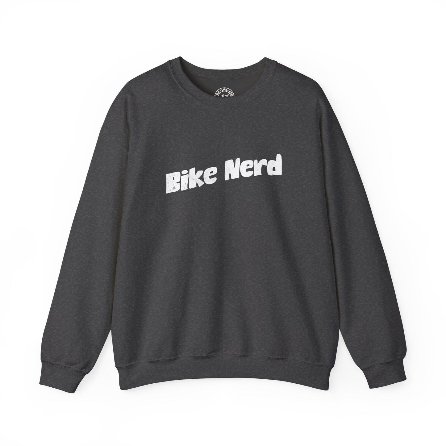 Bike Nerd Sweatshirt | Gildan 18000 Heavy Blend | Cycling Humor Crewneck | Bike Lifestyle Pullover