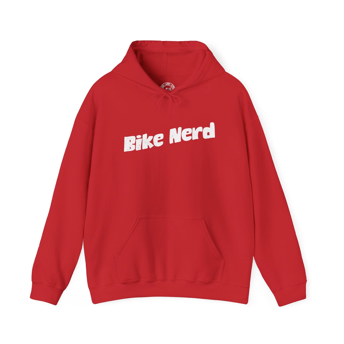Bike Nerd Hoodie | Gildan 18500 Heavy Blend | Cycling Humor Hoodie | Bike Lifestyle Sweatshirt