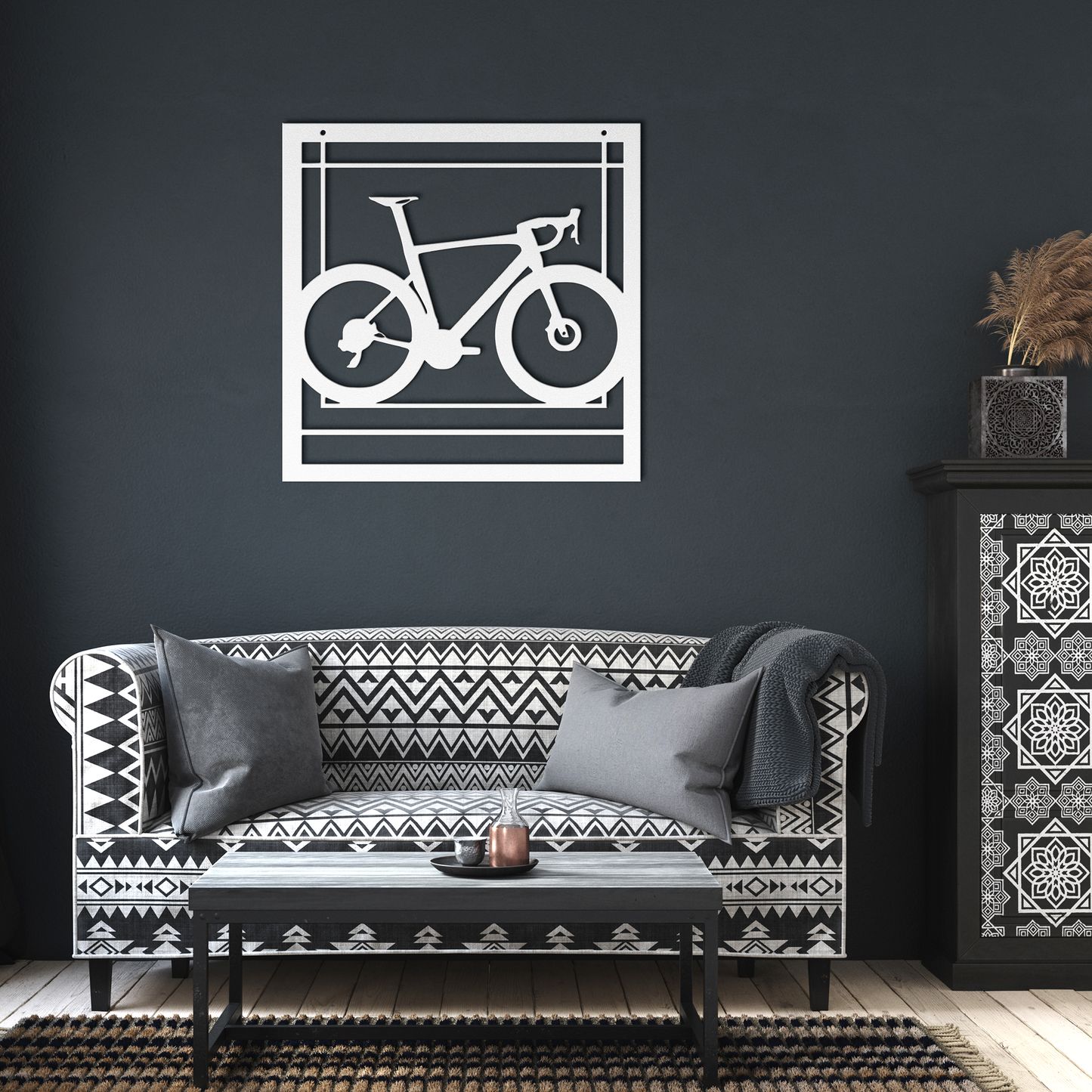 Modern_Road_Bike_Metal_Wall_Art_White_Dark_Living_Room_Mockup.png