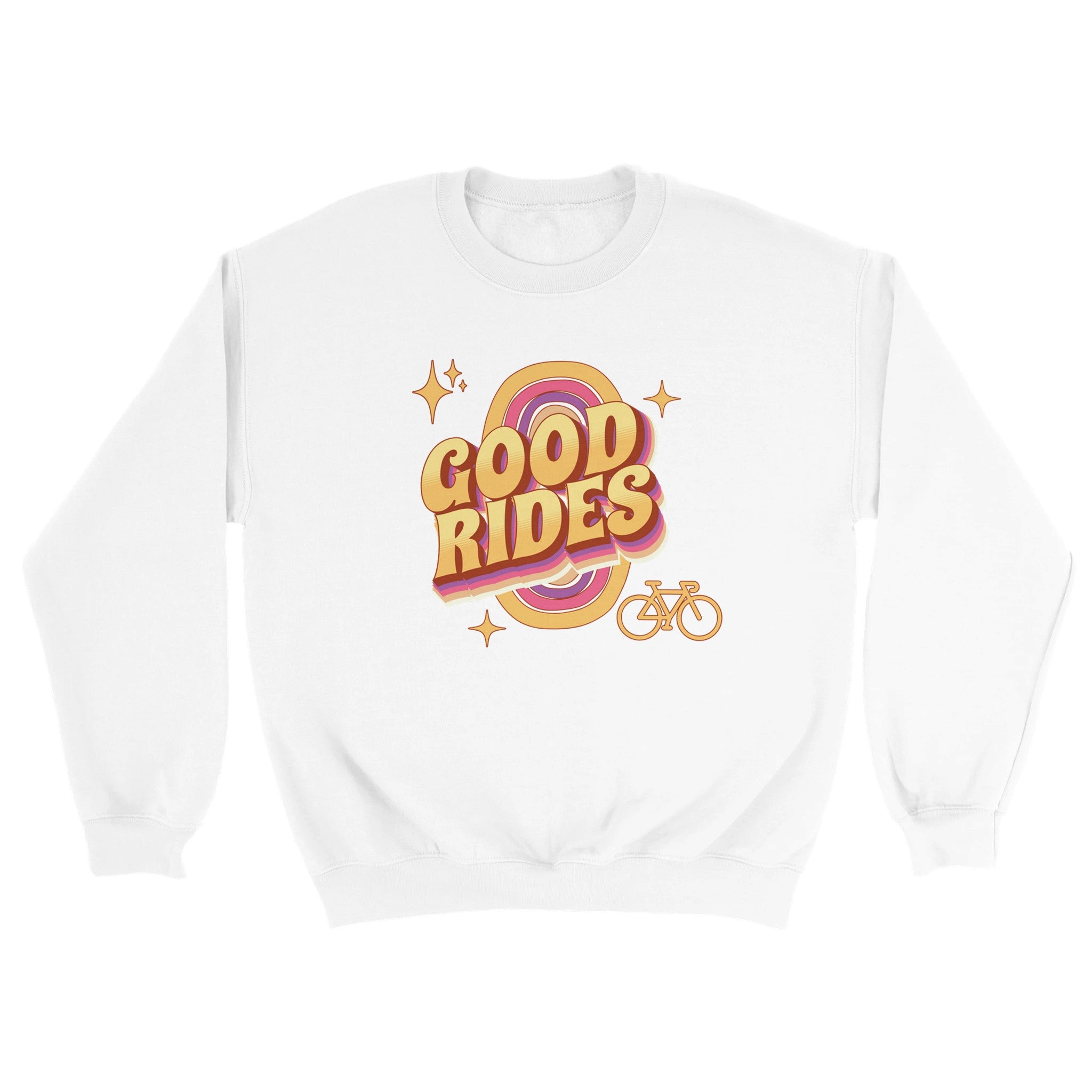 Good Rides Classic Unisex Crewneck Sweatshirt – Cycle Life Cycle